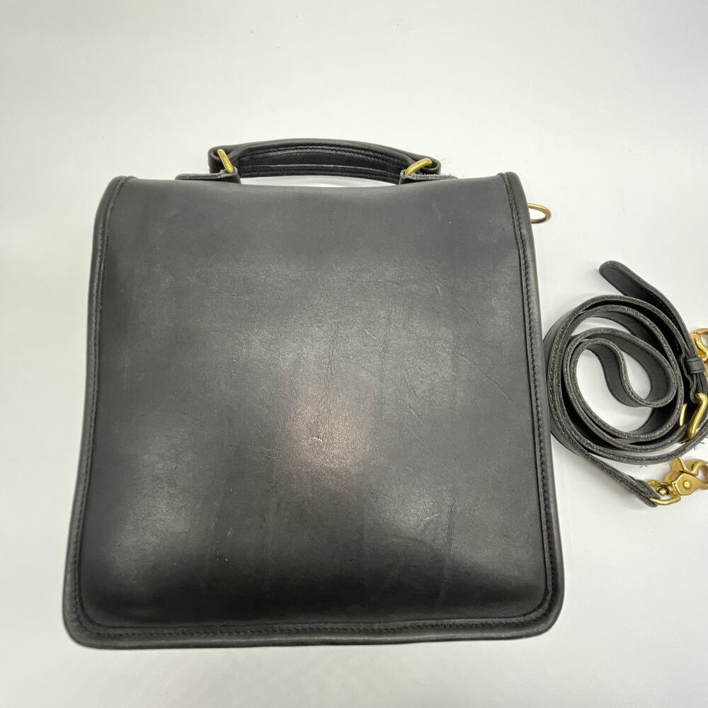 Vintage Coach Station Bag 5130 Black Costa Rica 2000 - Picture 3 of 10